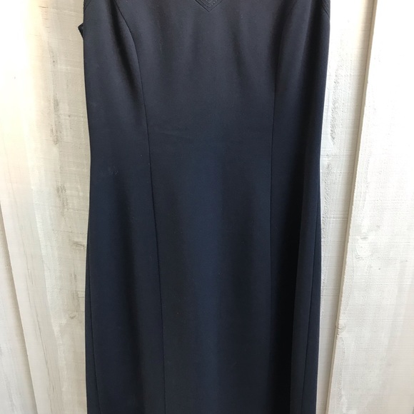 Ann Taylor Sheath Dress with Kick Pleats - Picture 7 of 13